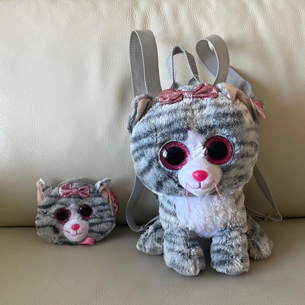 Ty Kiki Backpack and wallet set